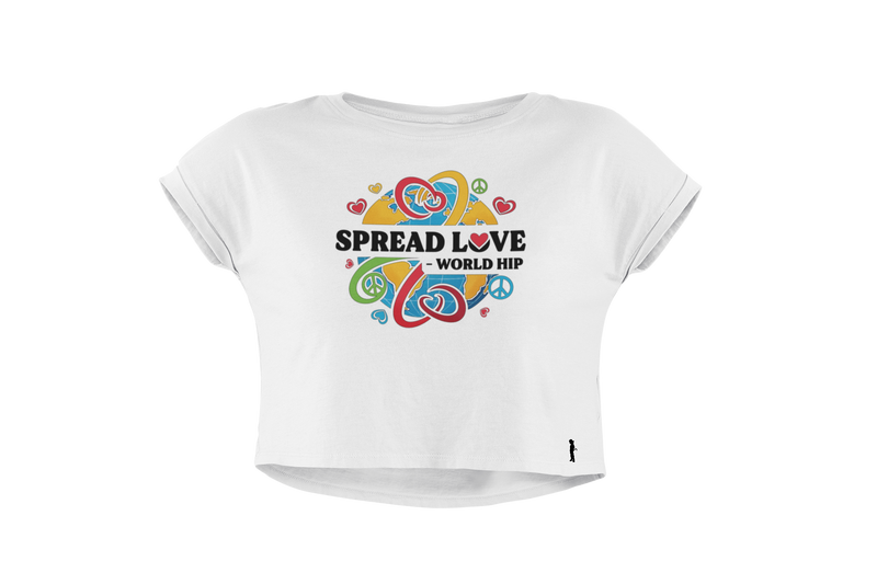 Spread Love - World Hip (Flowy Crop)