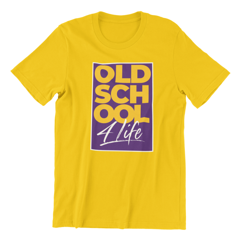 "Old School 4 Life" Unisex Tees