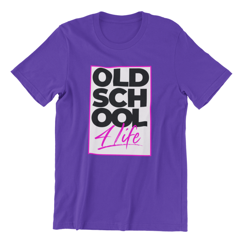 "Old School 4 Life" Unisex Tees