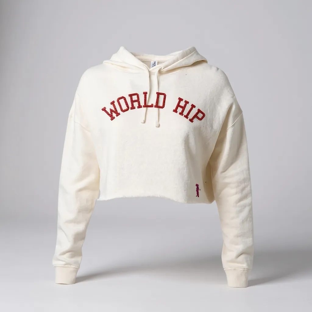 Women’s Lightweight Crop Hooded Sweatshirt