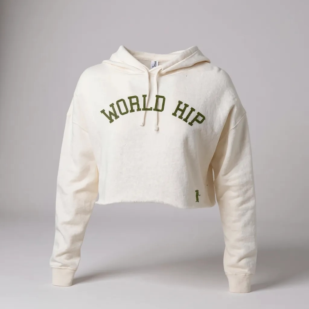 Women’s Lightweight Crop Hooded Sweatshirt