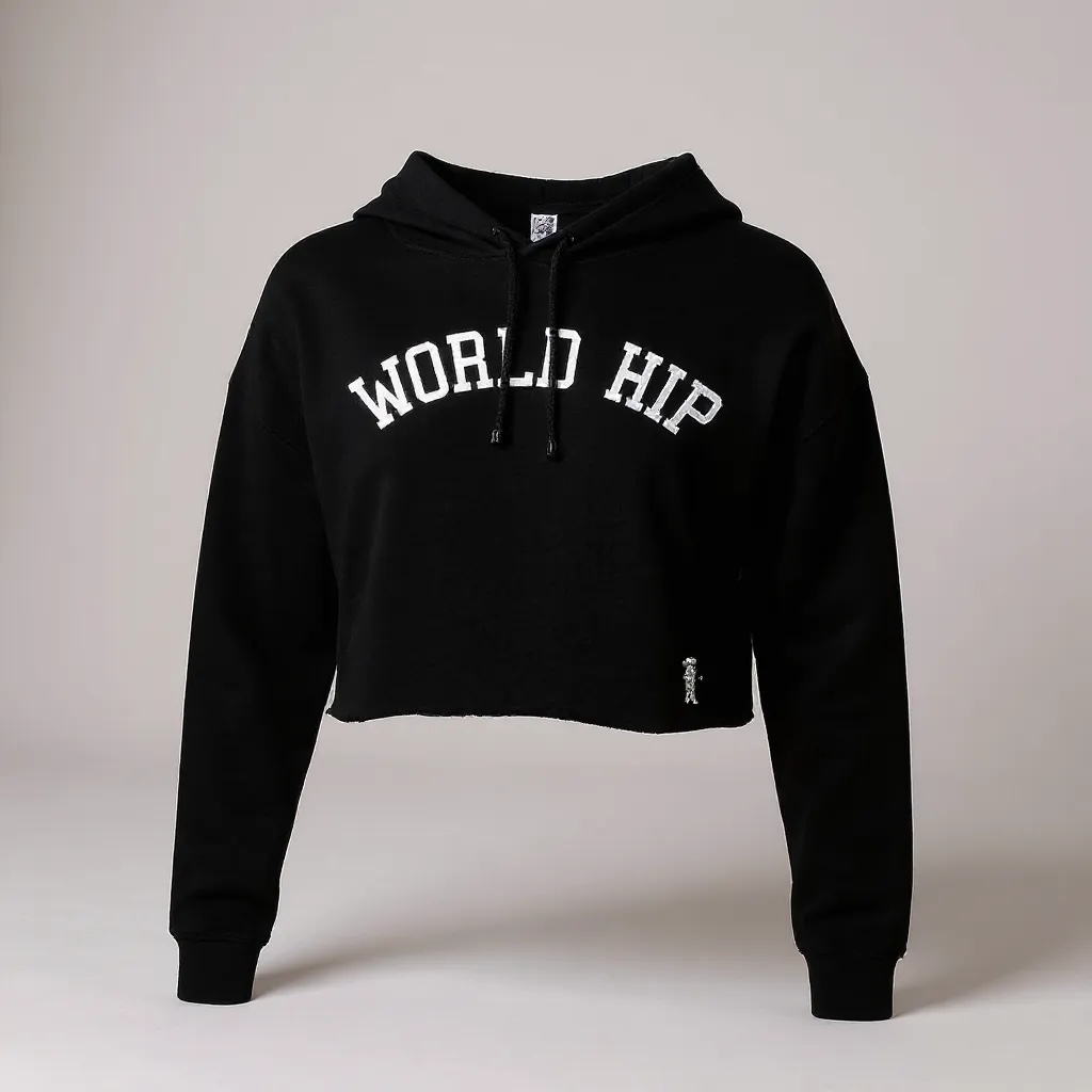 Women’s Lightweight Crop Hooded Sweatshirt