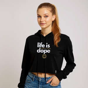 Life Is Dope – Featherlight Hoodie Tee
