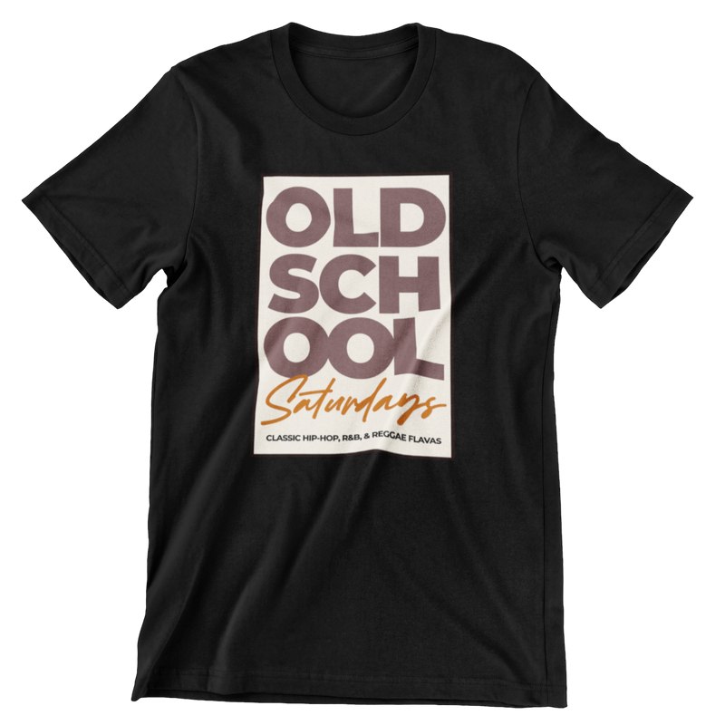 “Old School Saturdays” Tribute Tee (UNISEX)