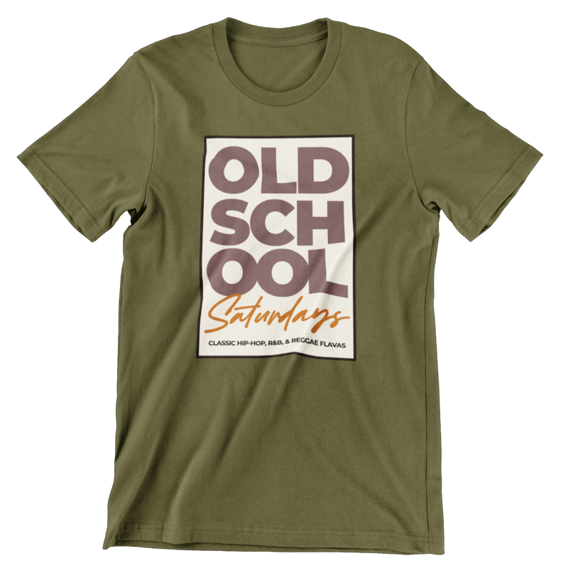 “Old School Saturdays” Tribute Tee (UNISEX)