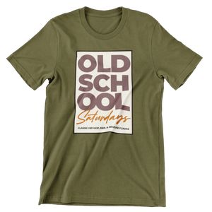 “Old School Saturdays” Tribute Tee (UNISEX)