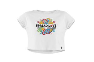 Spread Love - World Hip (Flowy Crop)