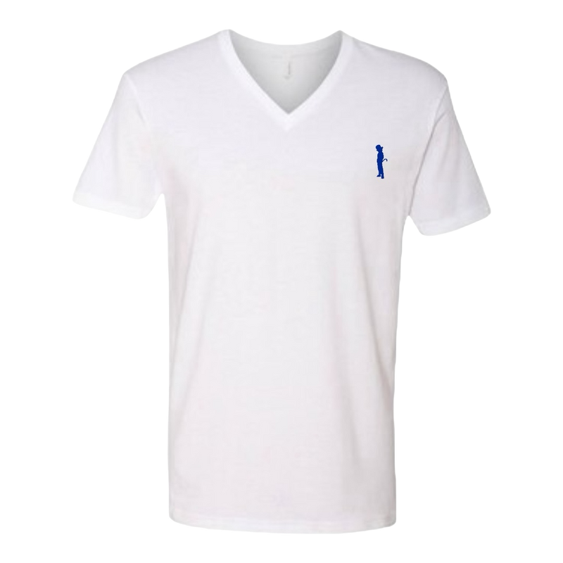 Hip White Tees ~ V-Neck, Unisex Cut