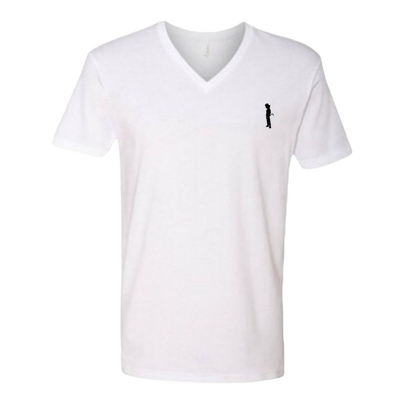 Hip White Tees ~ V-Neck, Unisex Cut