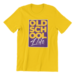 "Old School 4 Life" Unisex Tees