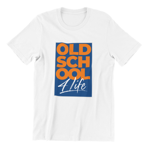 "Old School 4 Life" Unisex Tees